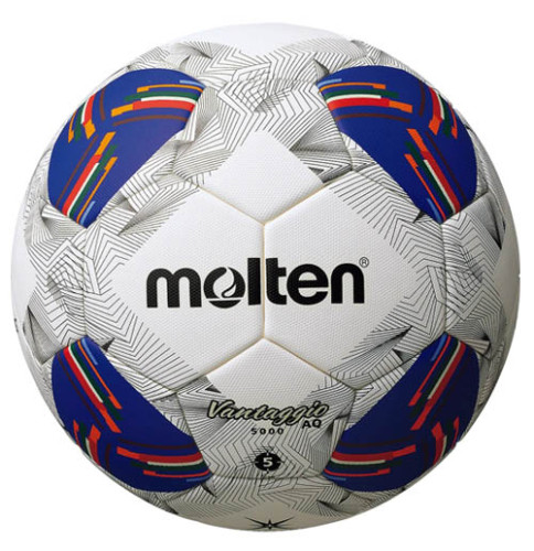 ลูกฟุตบอลex มอลเทน football molten รุ่น afc f5n5000-a, f5n5000-aa (wy, wb) pu k+n ex 5